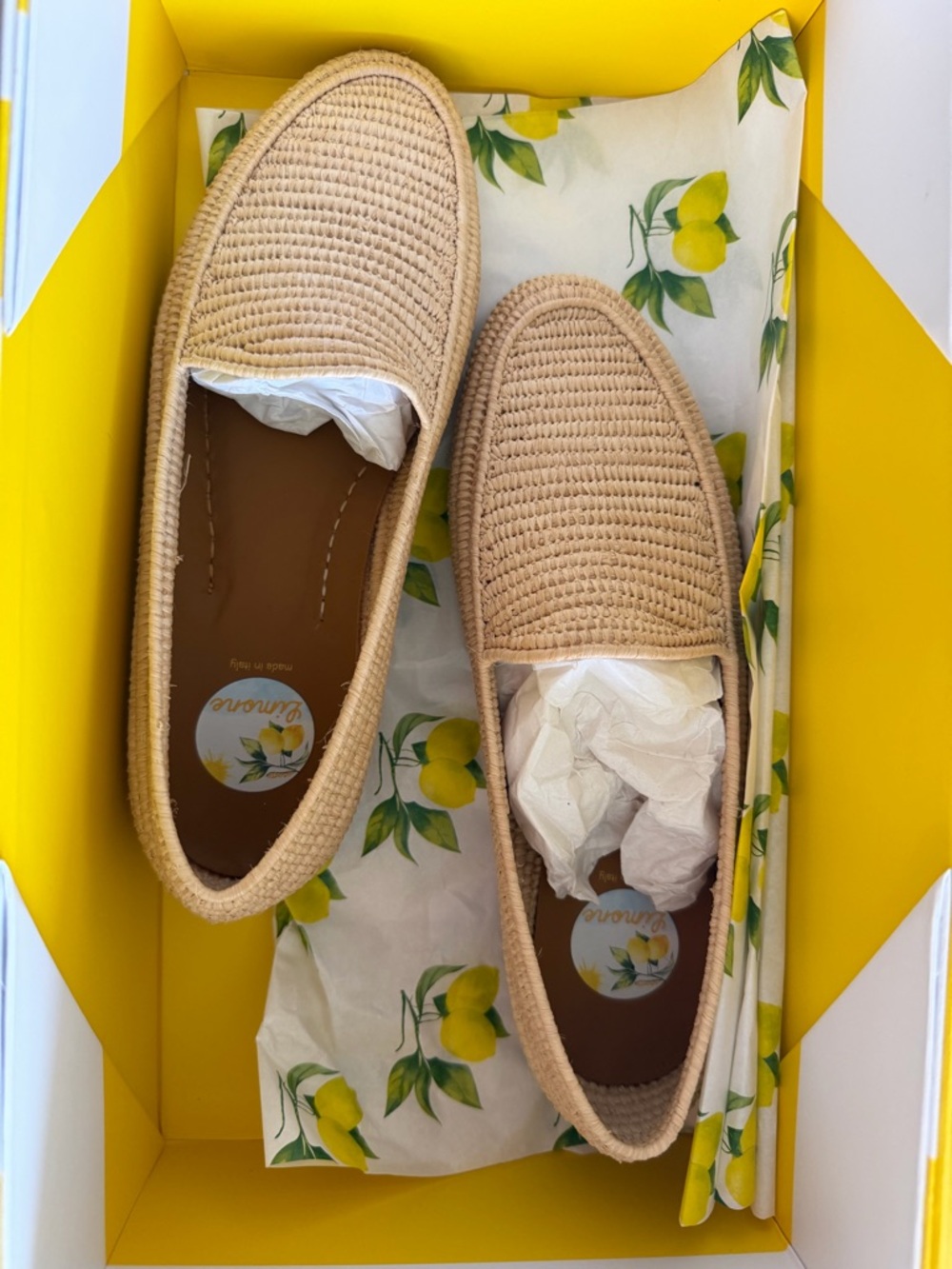 Woven Beige Women's Loafers